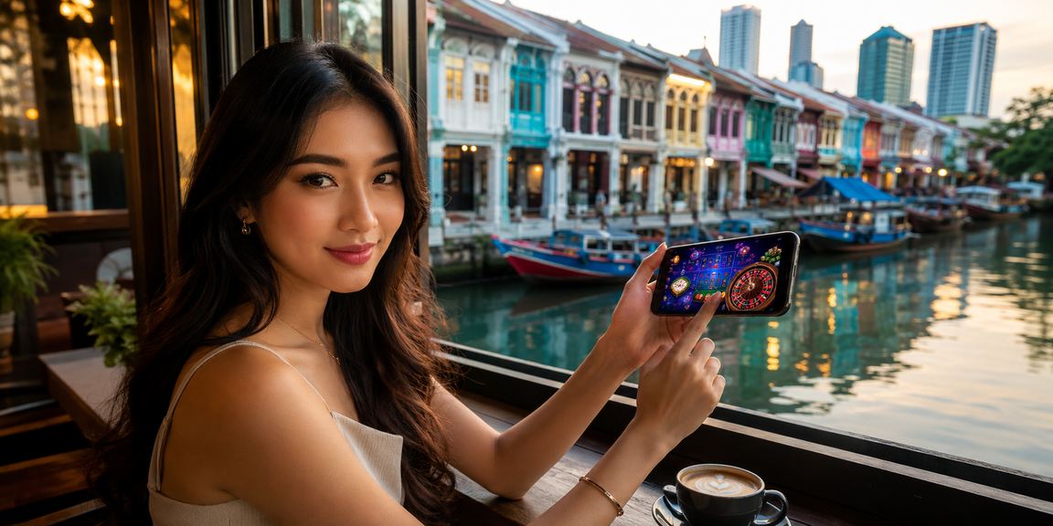 Paparan aplikasi mudah alih Kasino 9231 di telefon pintar